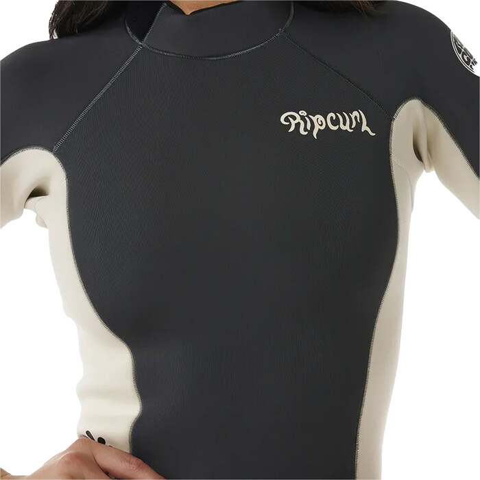 2024 Rip Curl Womens Dawn Patrol 2mm Back Zip Shorty Wetsuit 136WSP - Light Brown